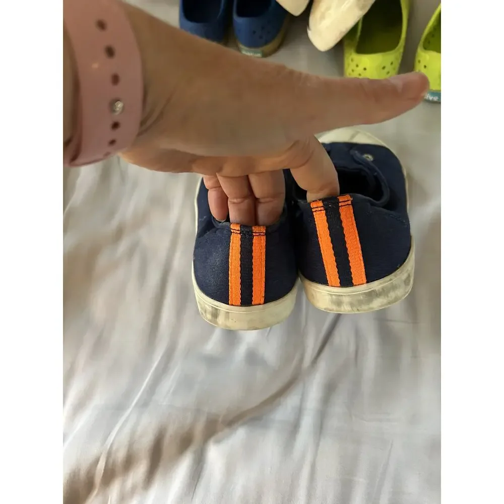 Mini Boden Blue Canvas Sneakers EU 35